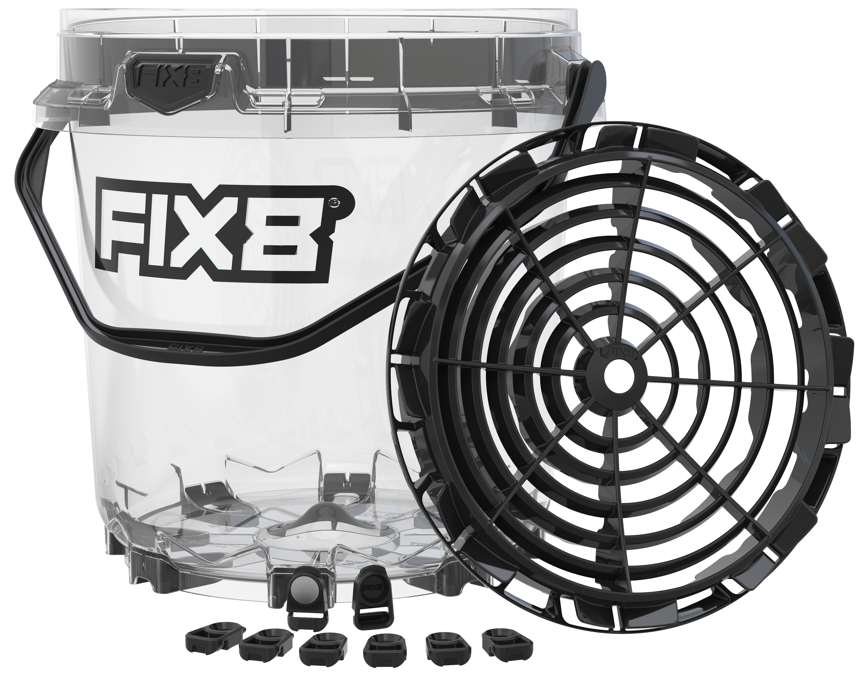 Car Cleaning Bucket with Grit Guard, Car Detailing Bucket